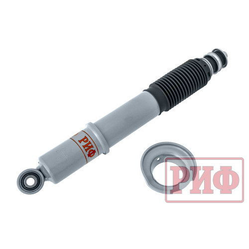 Амортизатор усиленный РИФ передний газовыйToyota Land Cruiser Prado 90/95, 4runner 1996-2002, штатный и лифт 0-45 мм
