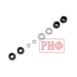 Амортизатор усиленный РИФ "Арктика" задний Toyota Hilux 2015+ штатный и лифт 0-45 мм