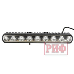 Светодиодная фара водительского света РИФ 414 мм 80W