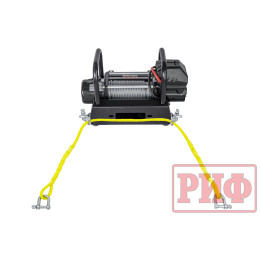 Лебёдка переносная РИФ 9000U c площадкой и проводами (стальной трос)