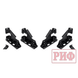 Пороги РИФ силовые Toyota Land Cruiser Prado 150