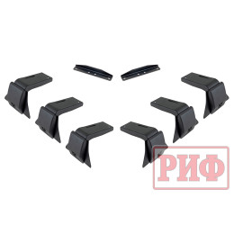 Багажник экспедиционный (платформа) алюминиевый РИФ 1450x2080 мм для BAW 212 (с крепежом)