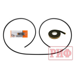 Багажник экспедиционный (платформа) алюминиевый РИФ 1450x2080 мм для BAW 212 (с крепежом)