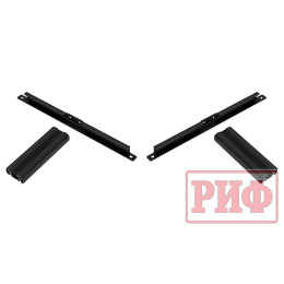 Багажник экспедиционный (платформа) алюминиевый РИФ 1450x2080 мм для BAW 212 (с крепежом)