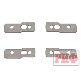 Багажник экспедиционный (платформа) алюминиевый РИФ 1450x2080 мм для BAW 212 (с крепежом)