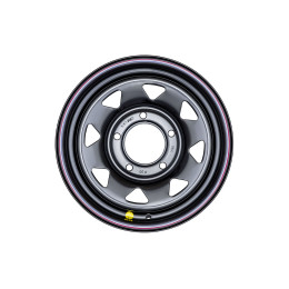 Диск усиленный ВАЗ НИВА стальной черный 5x139,7 6,5xR15 d98,5 ET+30 (треуг.)