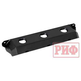 Бампер передний силовой/защита штатного бампера РИФ для УАЗ Патриот 2015+ с защитой рулевых тяг (центральная часть)