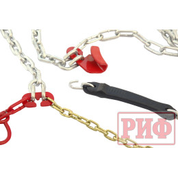 Цепи противоскольжения РИФ 4х4 "соты" 16 мм, 255/70R18, 255/75R17, 265/75R16, 265/55R19, 265/65R18, 265/70R17, 275/60R18, 275/70R16, 32x11,5R15 (к-т 2 шт.)