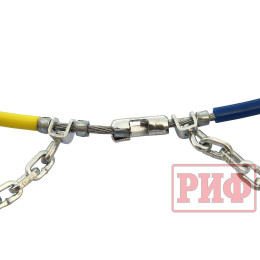 Цепи противоскольжения РИФ 4х4 "соты" 16 мм, 255/70R18, 255/75R17, 265/75R16, 265/55R19, 265/65R18, 265/70R17, 275/60R18, 275/70R16, 32x11,5R15 (к-т 2 шт.)