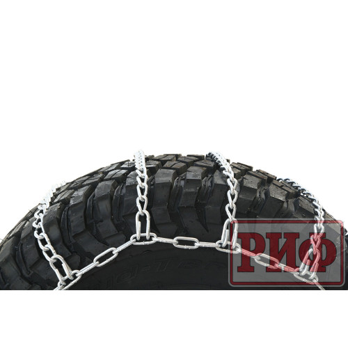 Цепи противоскольжения РИФ Грузовик "лесенка" 25 мм, 245/70R19,5 (к-т 2 шт.)