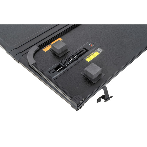 Крышка кузова РИФ для Volkswagen Amarok 2023+, трёхсекционная, алюминиевая, черная