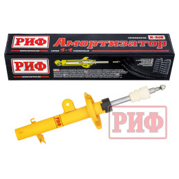 Амортизатор усиленный РИФ передний Haval Dargo левый под лифт 0-30 мм