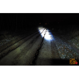 Светодиодная фара дальнего света РИФ 168х68х117 мм 40W LED