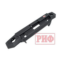 Бампер РИФ силовой передний Jeep Wrangler JL 2018+ под доп. фары, без защитной дуги