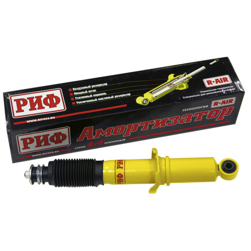 Амортизатор усиленный РИФ передний Toyota Land Cruiser Prado 90/95, 4runner 1996-2002 г, лифт 45 мм
