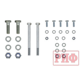 Бампер РИФ силовой передний Mitsubishi Pajero IV под площадку для лебёдки RIFPJR-30000 с защитой радиатора