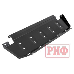 Бампер РИФ силовой передний Mitsubishi Pajero IV под площадку для лебёдки RIFPJR-30000 с защитой радиатора