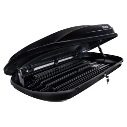 Бокс автомобильный на крышу Pentair RESORT 450L черный глянец, двусторонний