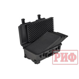 Кейс защитный ударопрочный РИФ 551x358x226 мм на колесах с телескопической ручкой IP67