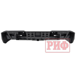 Бампер РИФ силовой задний Great Wall Poer с квадратом под фаркоп и фонарями