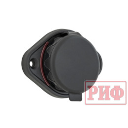 Розетка USB 3,1А накладное крепление, красная подсветка