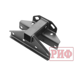 Бампер РИФ силовой задний Jeep Wrangler JK 2007-2018 с квадратом под фаркоп и фонарями, стандарт