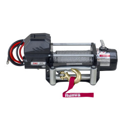 Лебёдка автомобильная электрическая 12V Magnum 9000 lbs 4200 кг (стальной трос)