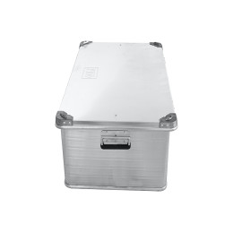 Ящик алюминиевый РИФ усиленный с замком 902х495х379 мм (ДхШхВ)