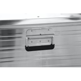 Ящик алюминиевый РИФ усиленный с замком 782х585х412 мм (ДхШхВ)