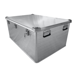 Ящик алюминиевый РИФ усиленный с замком 1176х790х517 мм (ДхШхВ)