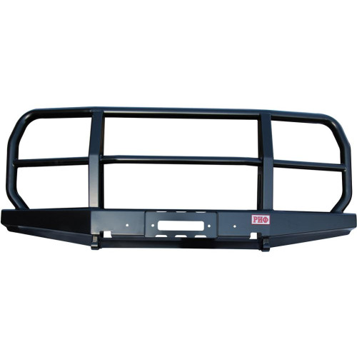 Бампер РИФ силовой передний УАЗ Буханка с защитной дугой, облегчённый (без внутренних усилителей)