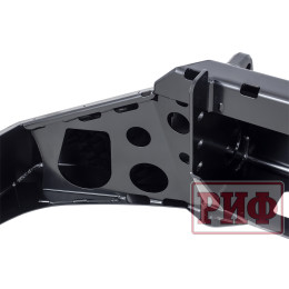 Бампер РИФ силовой передний Toyota Land Cruiser Prado 120 c защитой бачка омывателя