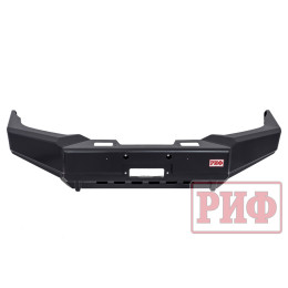 Бампер РИФ силовой передний Toyota Land Cruiser Prado 120 c защитой бачка омывателя
