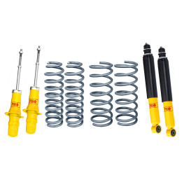 Комплект РИФ усиленной стандартной подвески на SsangYong Rexton 2 до 2012 года  (задн. завис. подв.- мост) +75кг