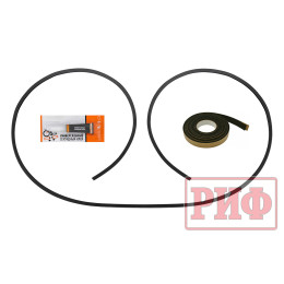 Багажник экспедиционный (платформа) алюминиевый РИФ 1250x2080 мм для Nissan Patrol Y61 2004+ (с крепежом)