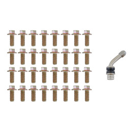 Диск усиленный стальной черный 6x139,7 10xR16 d110 ET-44 с бедлоком (оранжевый)