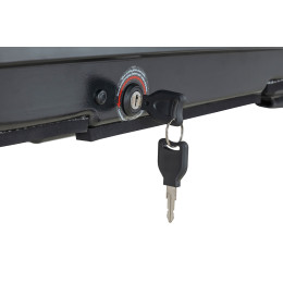 Бокс автомобильный на крышу Pentair CARAVAN 600L черный глянец, двусторонний