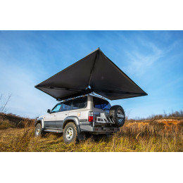 Маркиза автомобильная РИФ веерная, безопорная 2,3х2 м (левая)