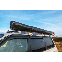 Маркиза автомобильная РИФ веерная, безопорная 2,3х2 м (левая)