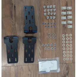 Маркиза автомобильная РИФ веерная, безопорная 2,3х2 м (левая)