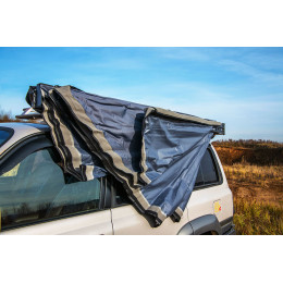 Маркиза автомобильная РИФ веерная, безопорная 2,3х2 м (левая)