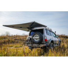 Маркиза автомобильная РИФ веерная, безопорная 2,3х2 м (левая)