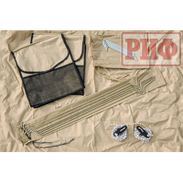 Палатка на крышу автомобиля РИФ Soft RT02-140, тент песочный