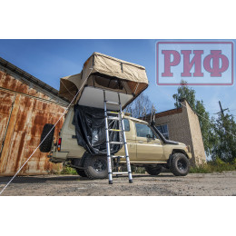 Палатка на крышу автомобиля РИФ Soft RT02-140, тент песочный
