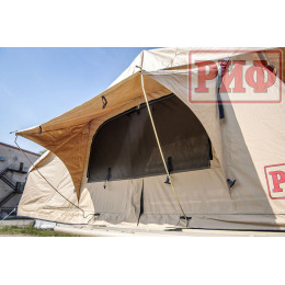 Палатка на крышу автомобиля РИФ Soft RT02-140, тент песочный