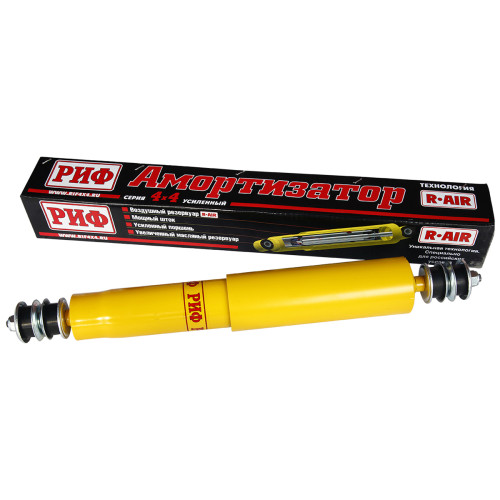 Амортизатор усиленный РИФ передний Nissan Patrol Y60/Y61,Toyota Land Cruiser 71, 76, 78 , 79 2007+ лифт 100 мм