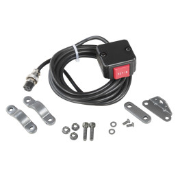 Лебёдка автомобильная электрическая 12V Runva 6000 lbs 2722 кг (стальной трос)