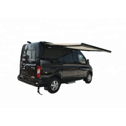 Маркиза автомобильная РИФ 4,0х2,5 м кассетная с электроприводом, корпус черный