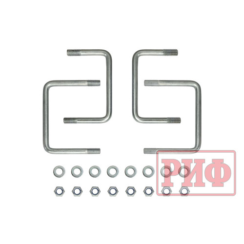 Пороги РИФ силовые Toyota Land Cruiser Prado 120 черные