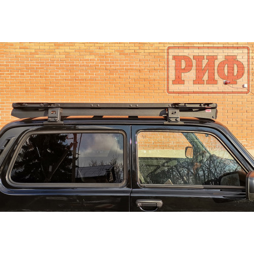 Багажник экспедиционный (платформа) алюминиевый РИФ 1250x1510 мм для ВАЗ Нива (с крепежом)
